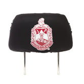 Delta Sigma Theta Car Seat Headrest Cover –  Black